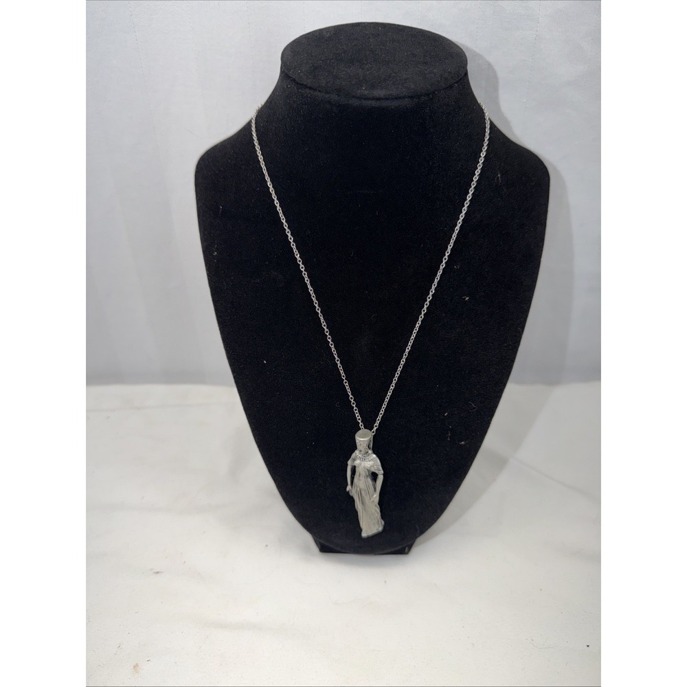 925 Sterling Silver Small Santa Muerte Grim Reaper & Mariner Chain 18 20 22 24